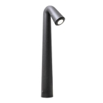 FUMAGALLI STEVEN BLACK FROSTED G9 LED 1